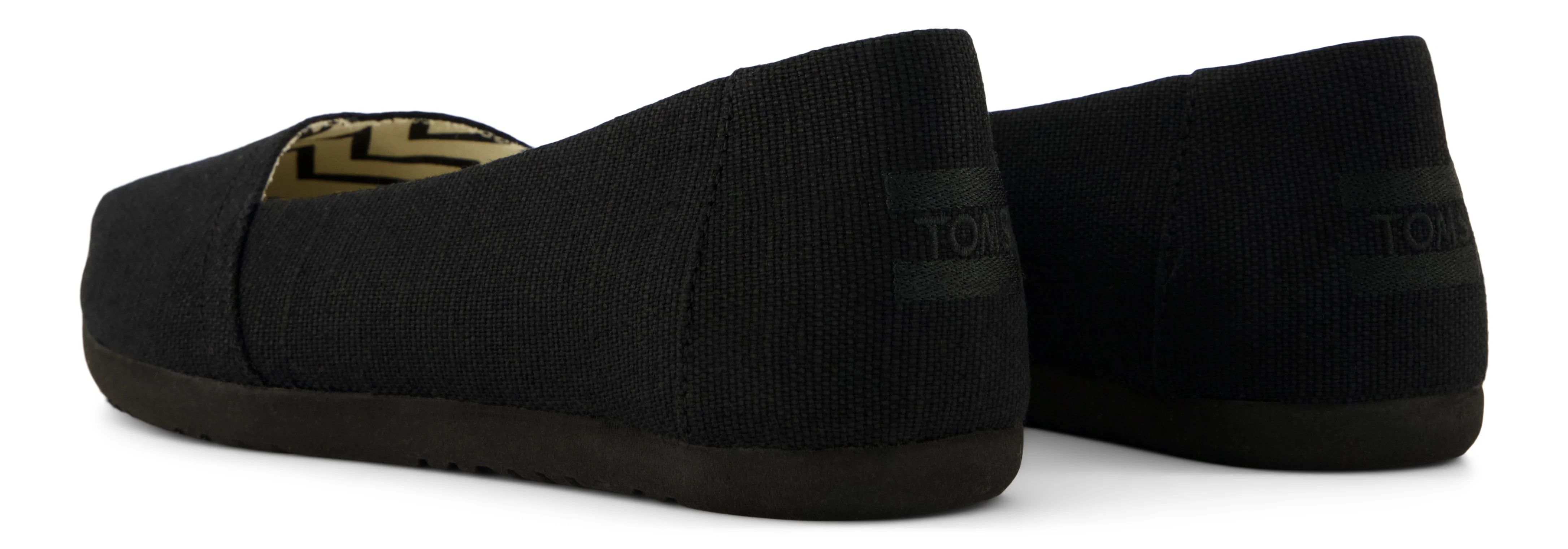 Alpargata Ballet Flat - Black/Black Canvas - Image 4
