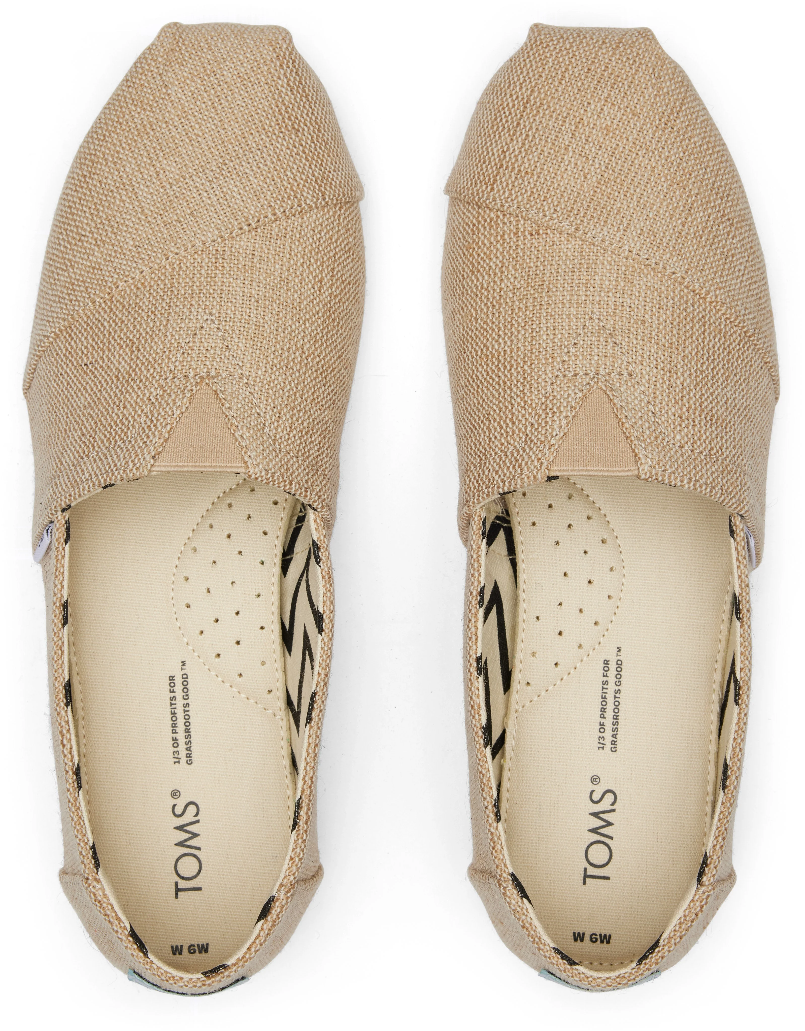 Women's Alpargata Classic - Natural Undyed Canvas - Image 6