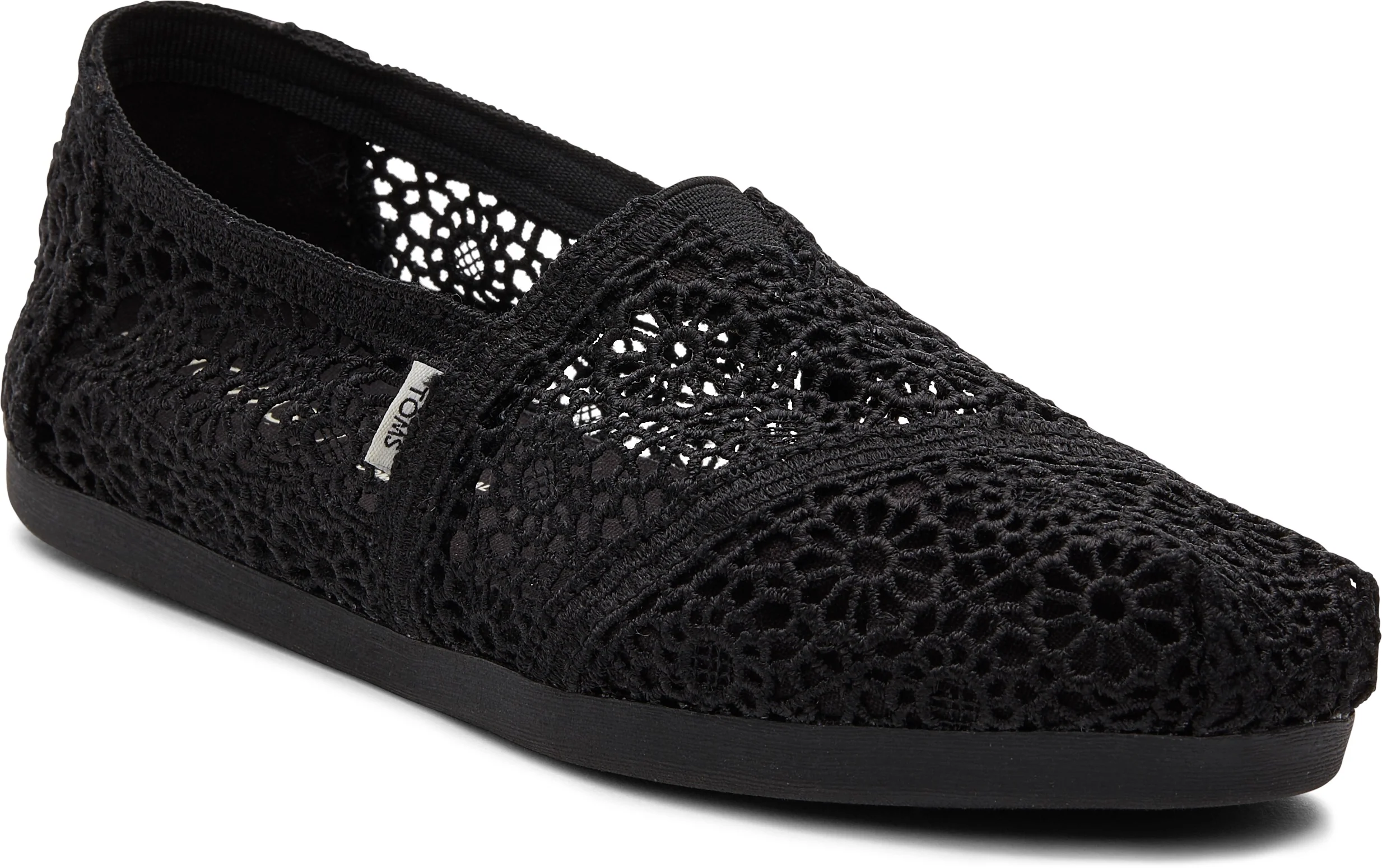 Women's Alpargata Classic - Black Moroccan Crochet - Image 6