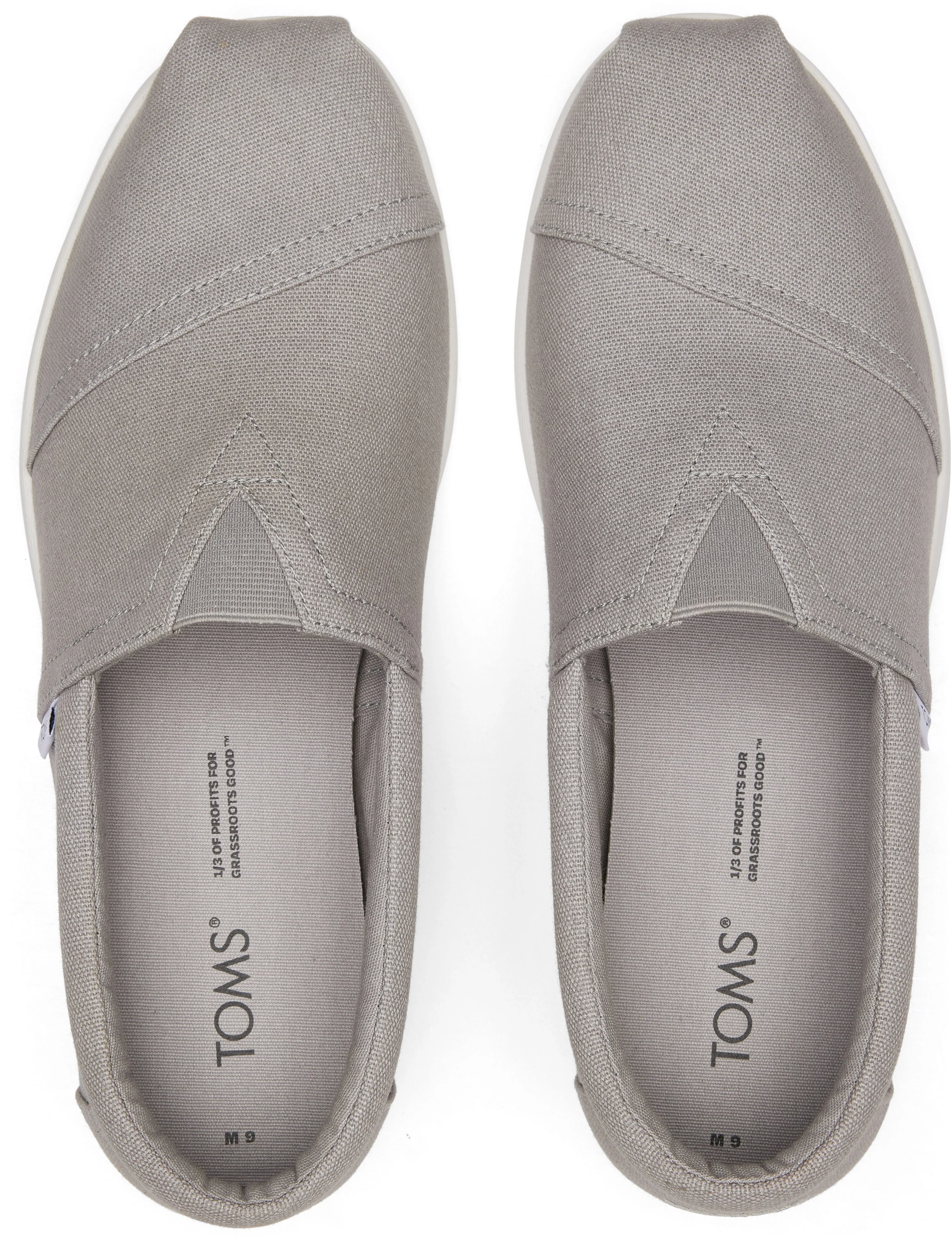 Alpargata FWD - Drizzle Grey Recycled Cotton Canvas - Image 5