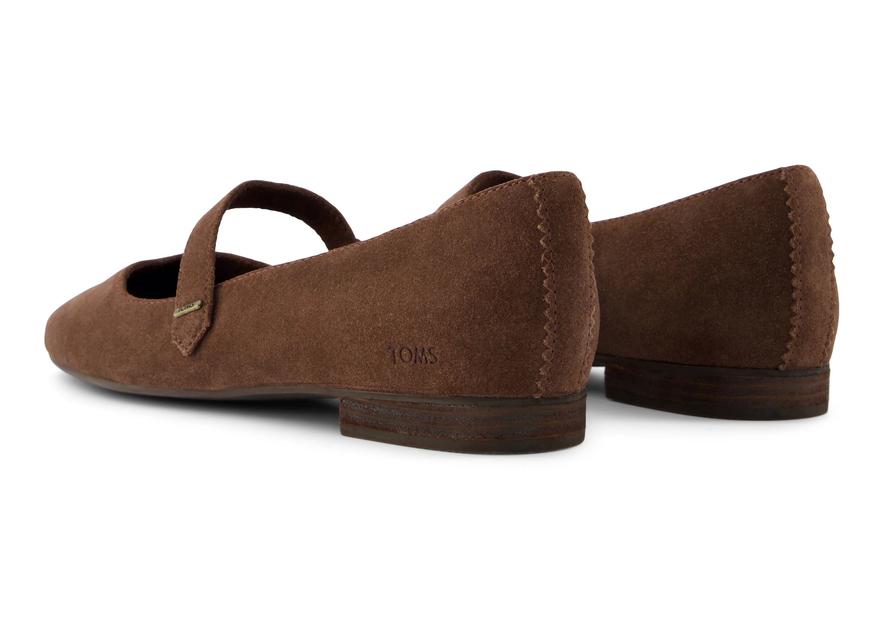 Bianca Flat - Oak Brown Suede - Image 3