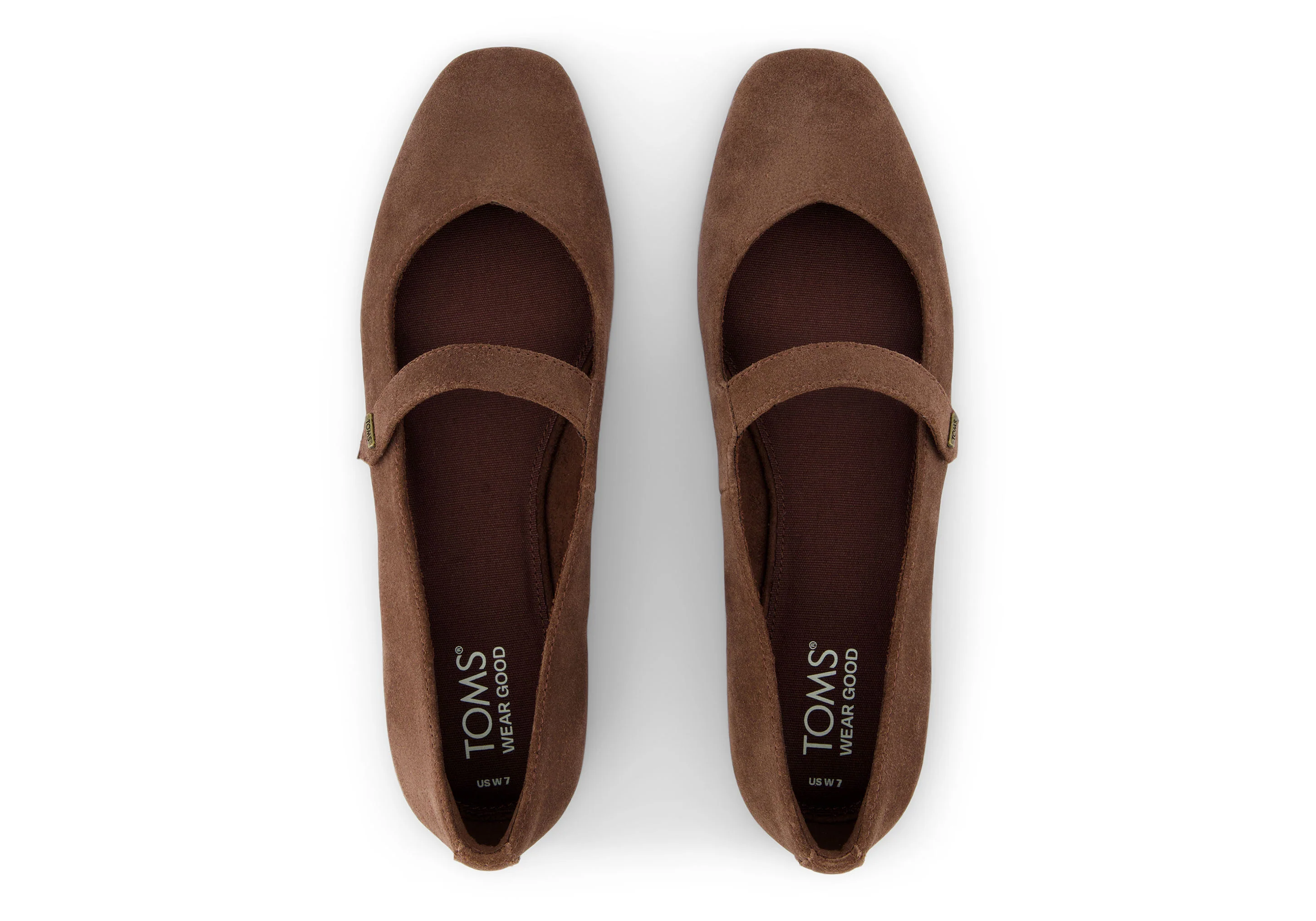 Bianca Flat - Oak Brown Suede - Image 4