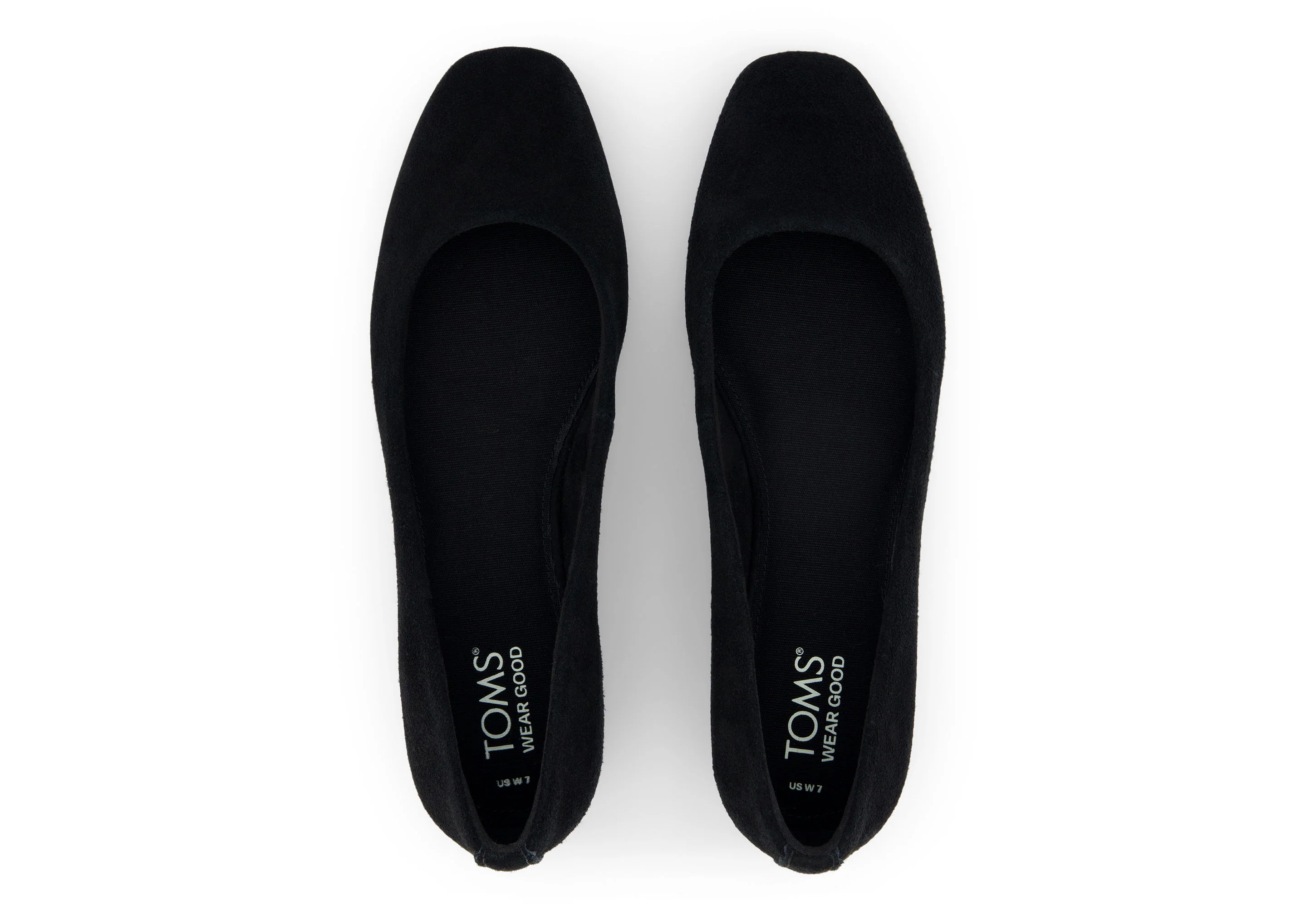 Briella Ballet Flat - Black Suede - Image 5