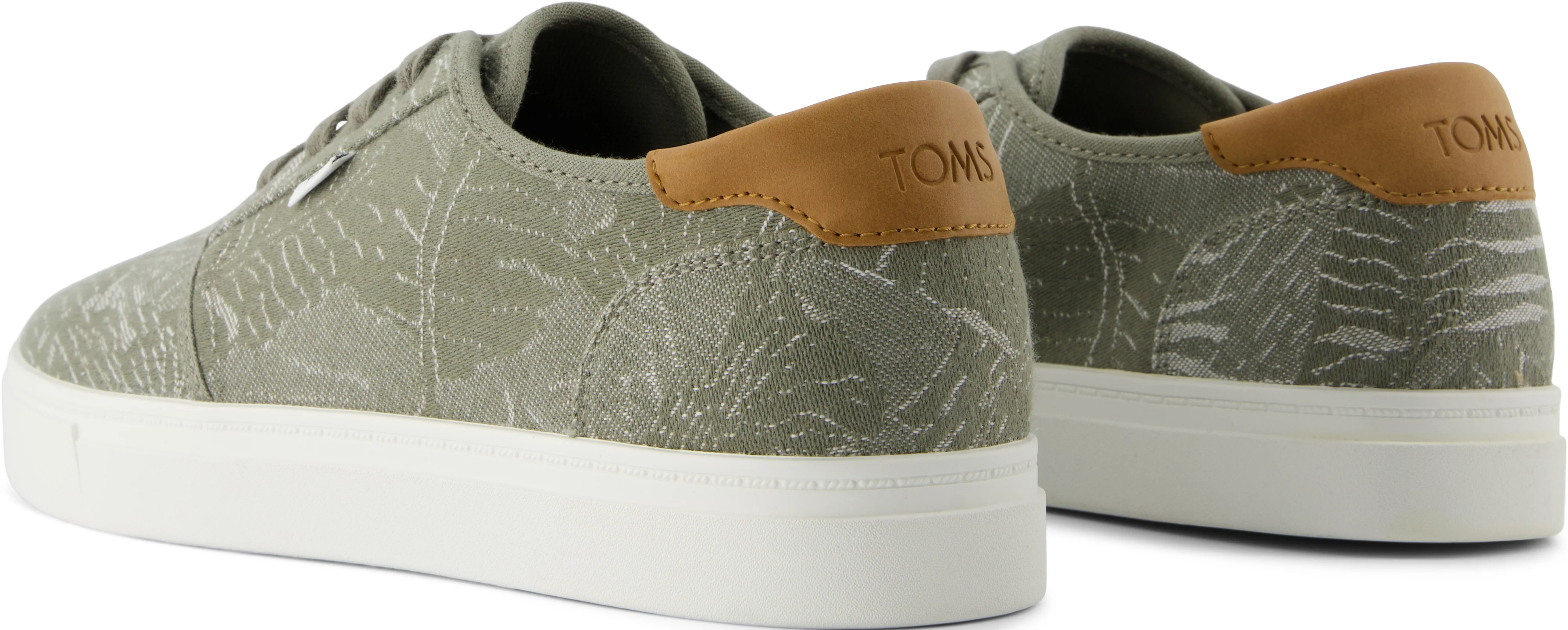 Carlo 2.0 Sneaker - Vetiver Grey Tropical Jacquard - Image 3
