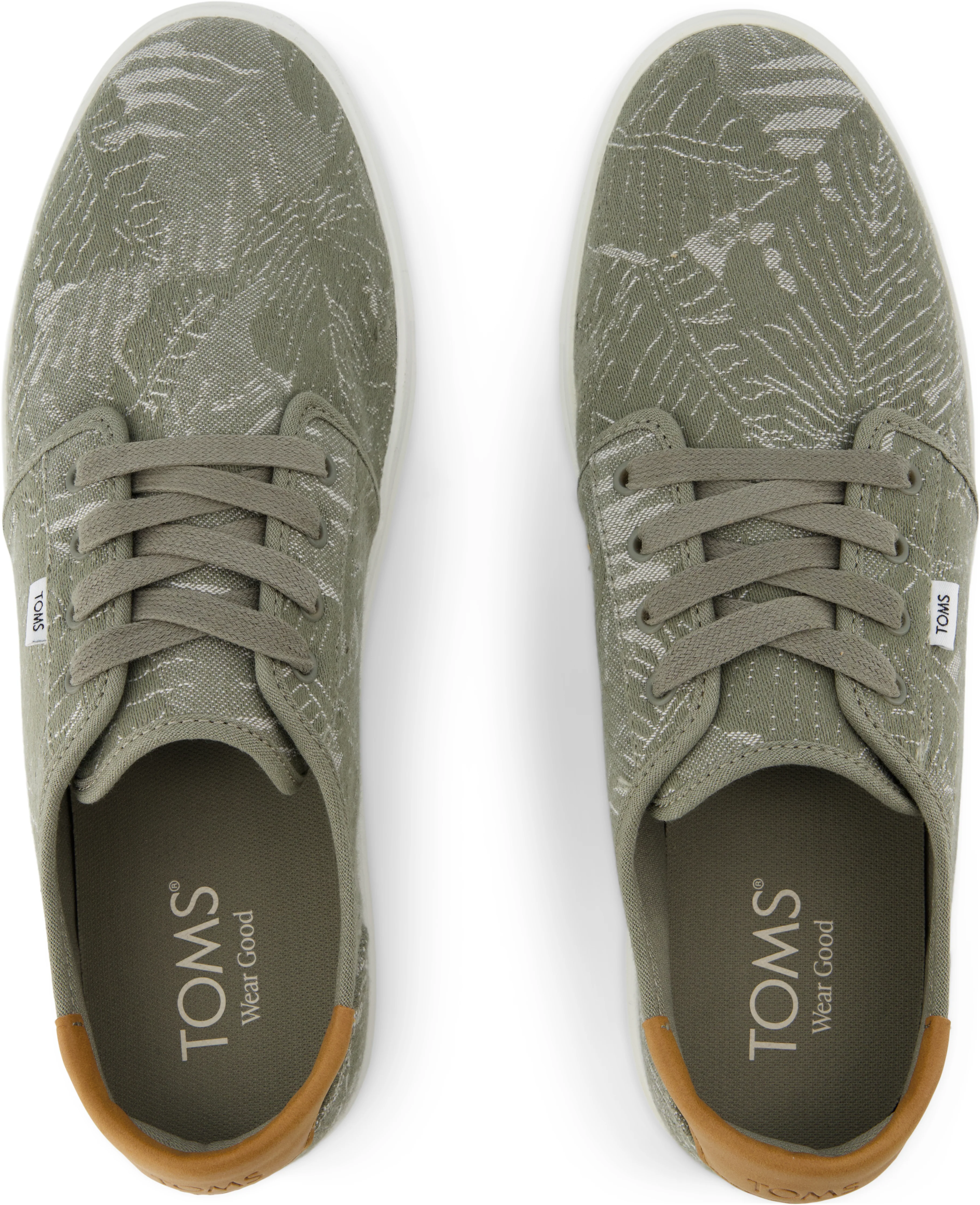 Carlo 2.0 Sneaker - Vetiver Grey Tropical Jacquard - Image 4