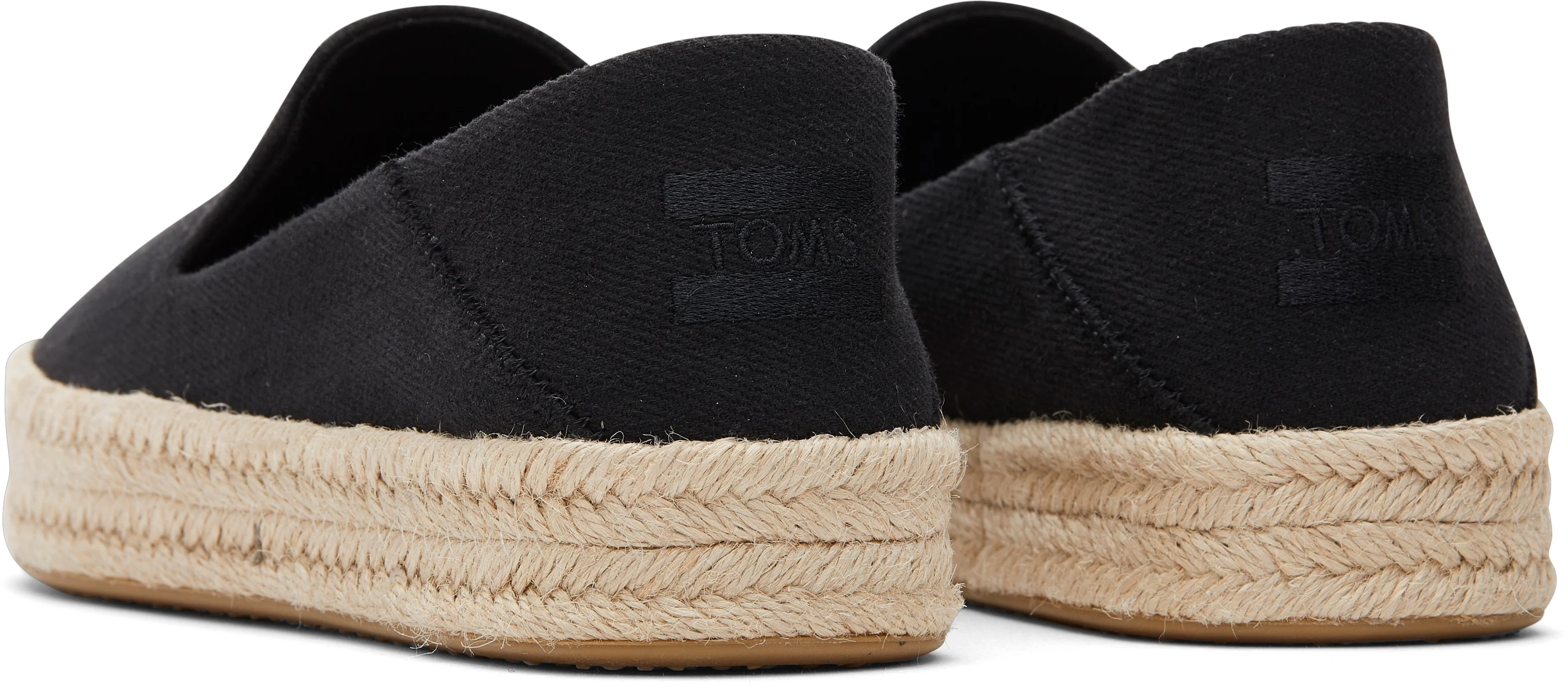 Carolina Espadrille - Black Twill - Image 4