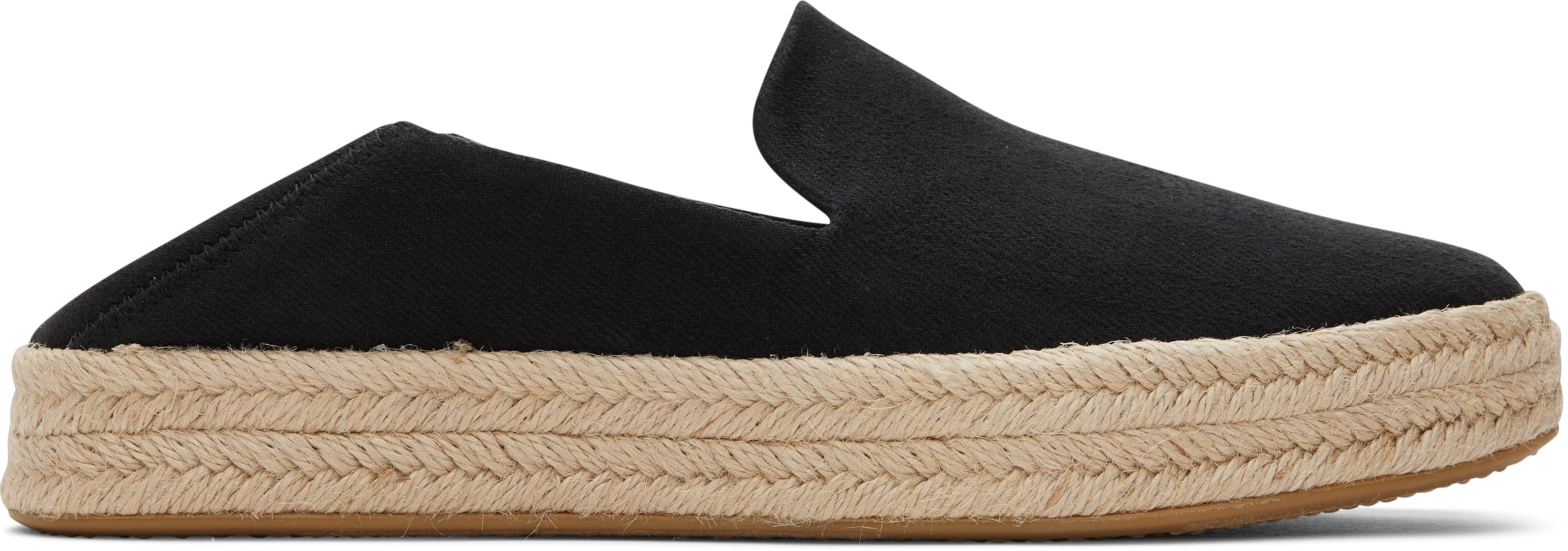 Carolina Espadrille - Black Twill - Image 6