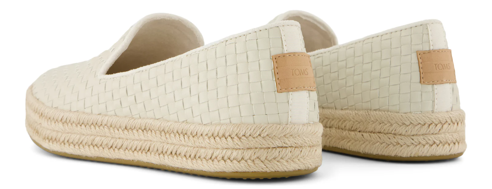 Carolina Espadrille - Light Sand Woven Basket - Image 4