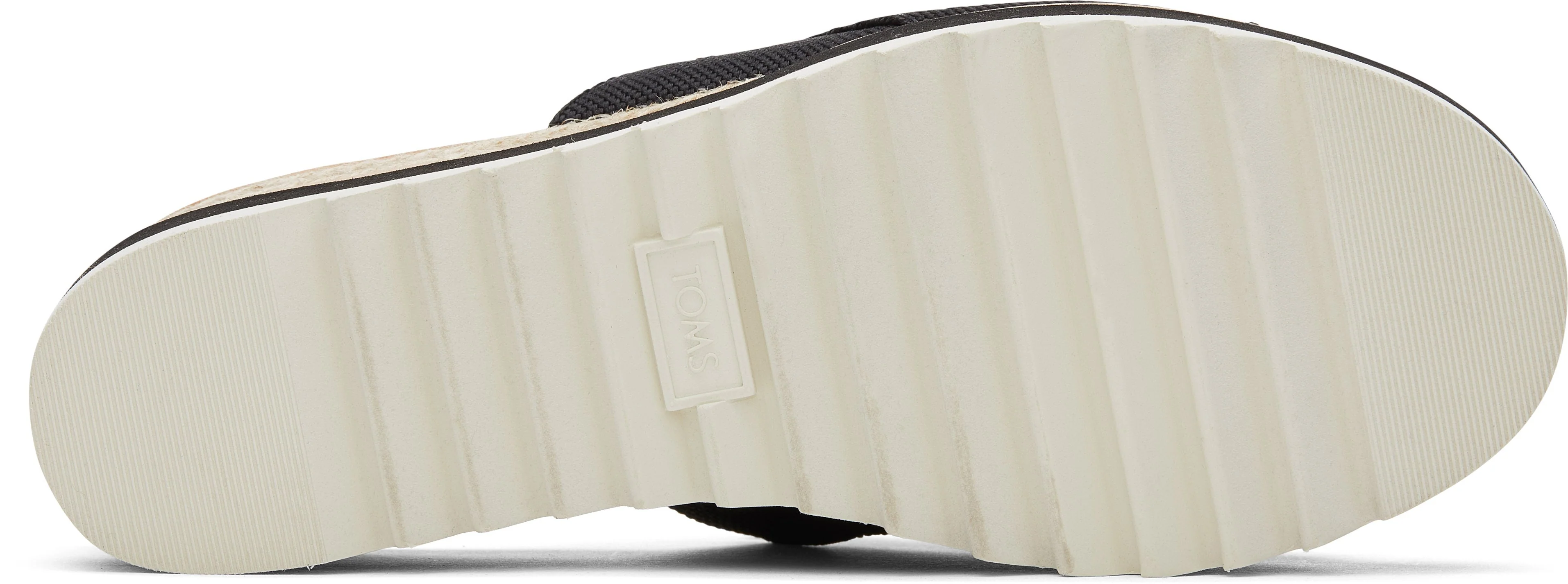 Diana Mule Sandal Wide Fit - Black Canvas - Image 6