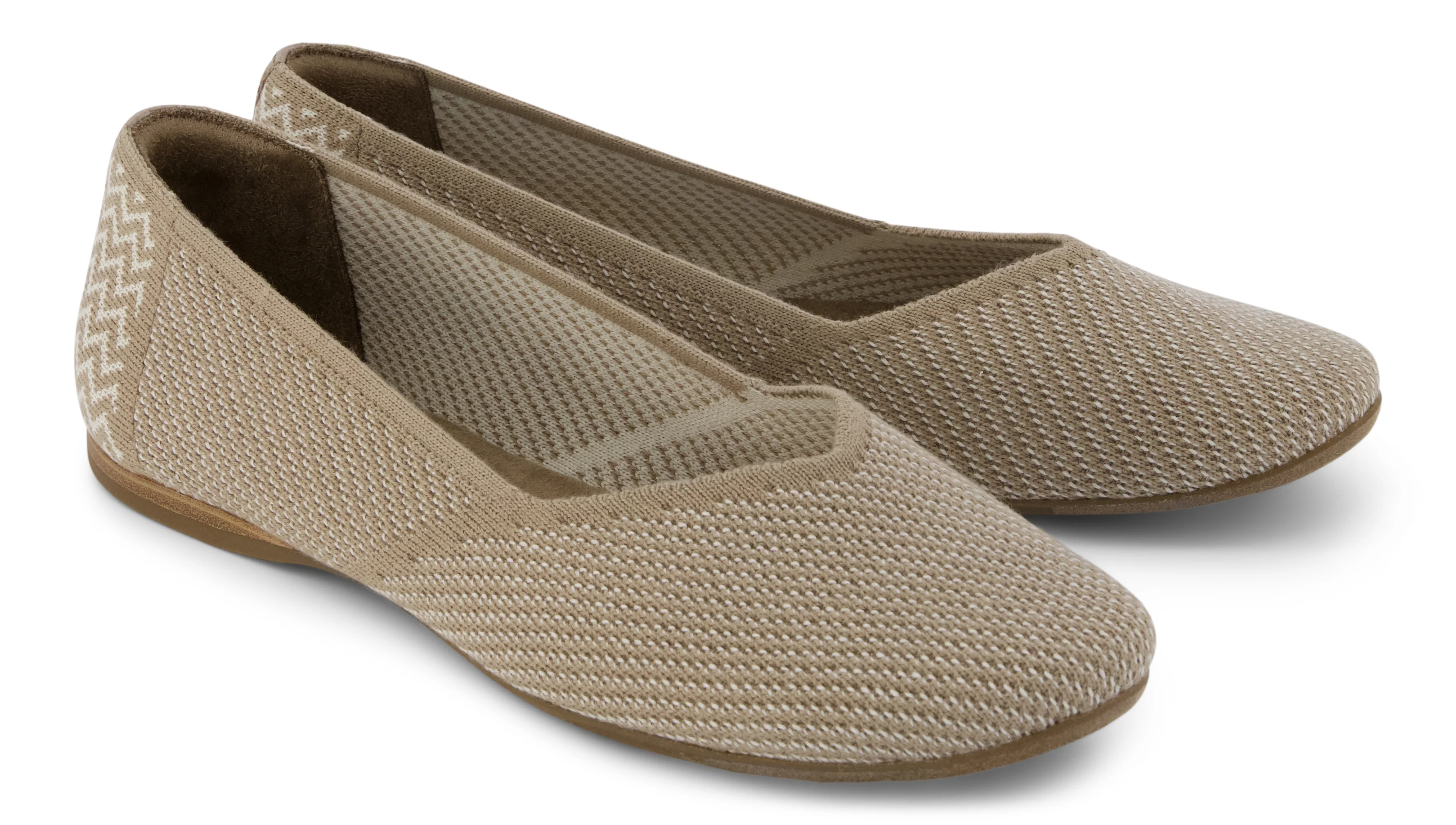 Gemma Ballet Flat - Dune Engineered Knit - Image 3