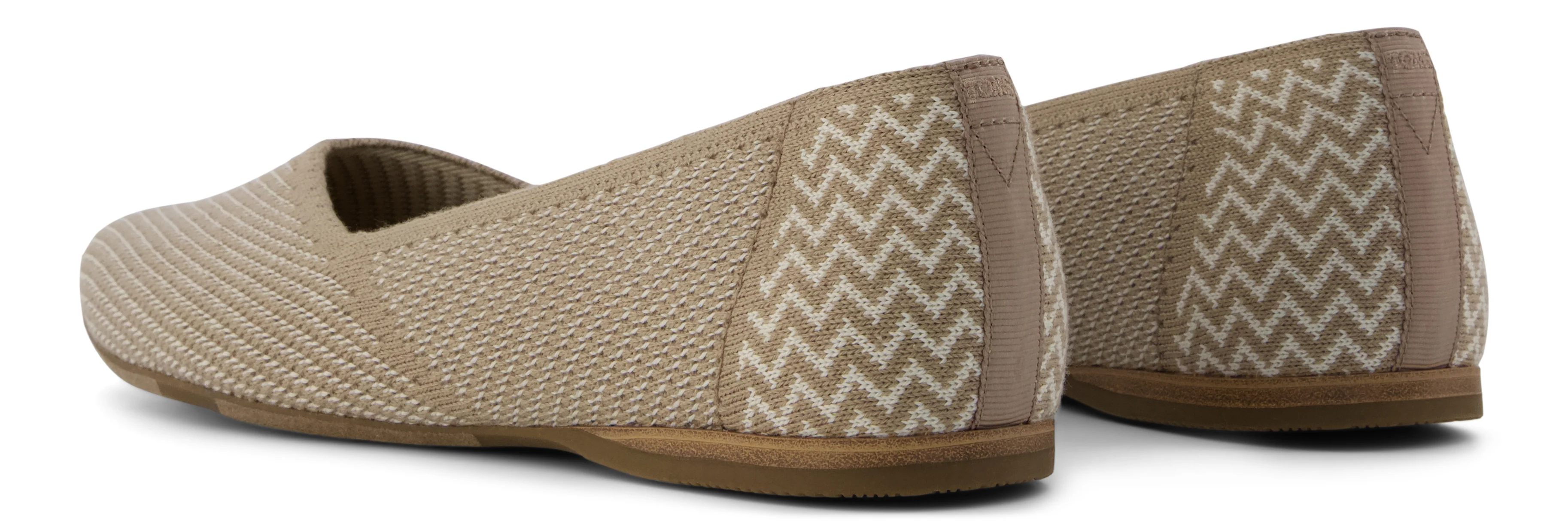 Gemma Ballet Flat - Dune Engineered Knit - Image 4