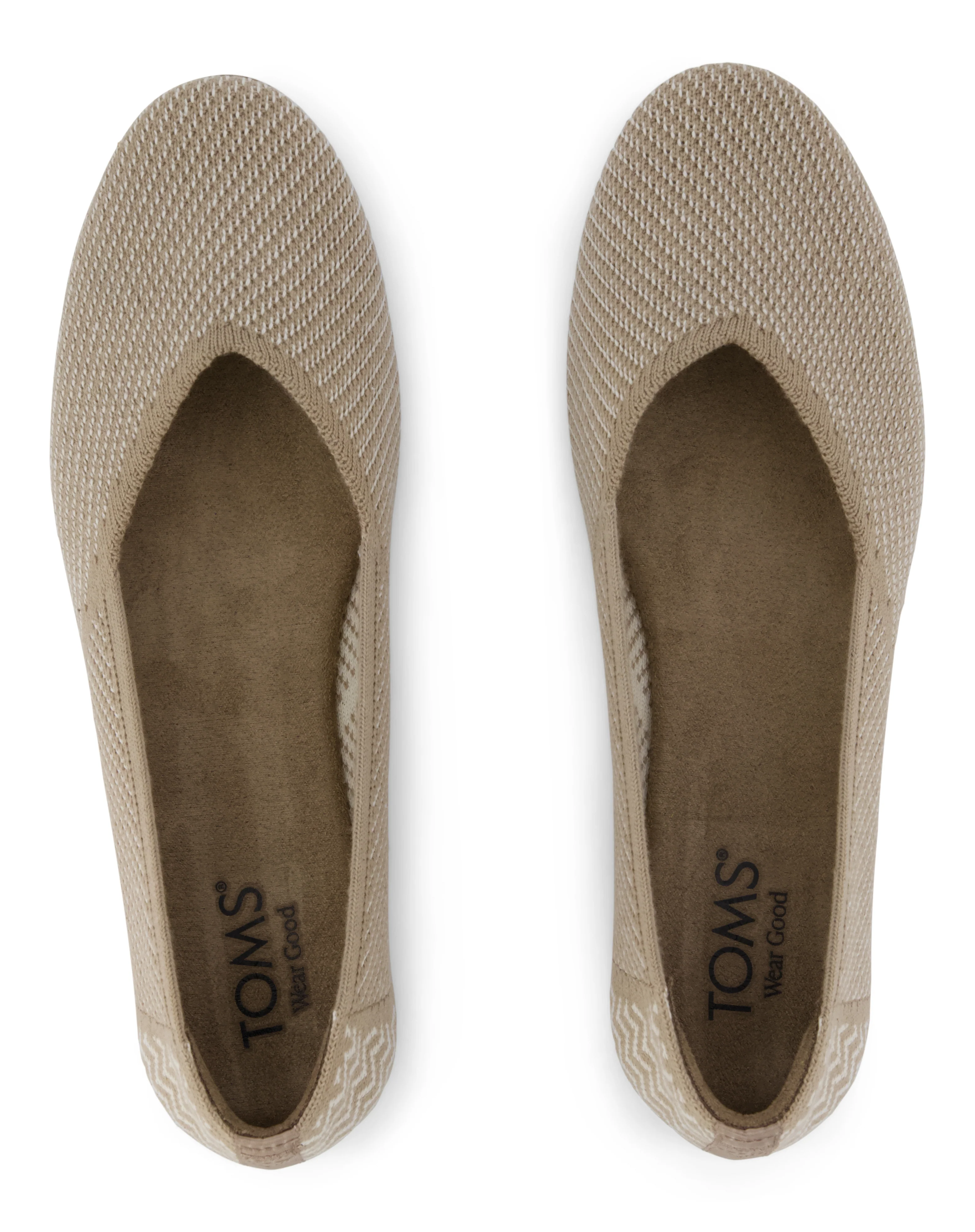 Gemma Ballet Flat - Dune Engineered Knit - Image 5