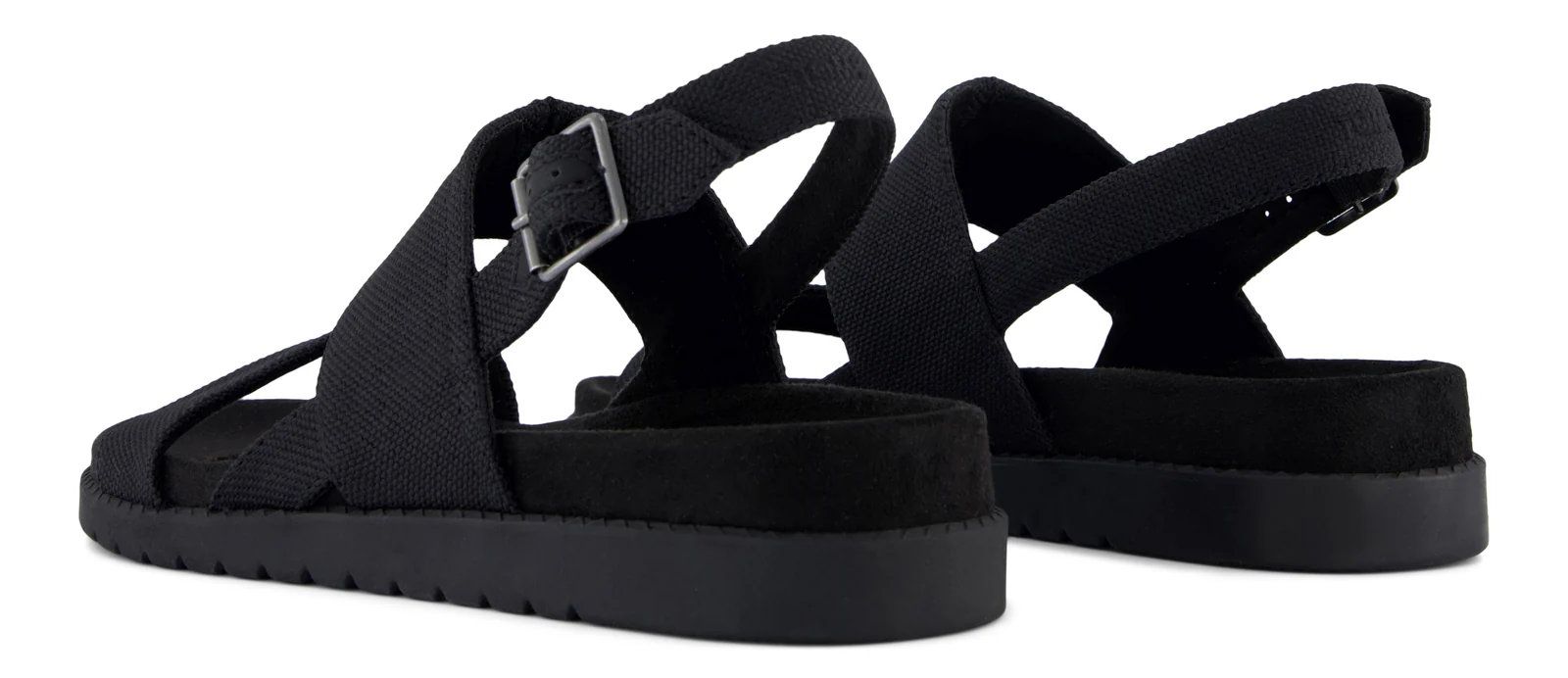 Marin Sandal - Black Heavy Canvas - Image 4