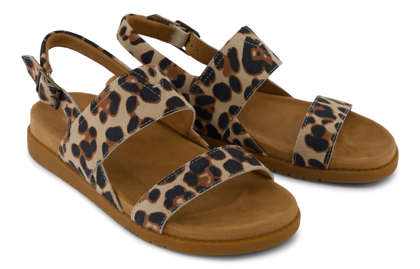 Marin Sandal - Oatmeal Leopard Suede - Image 4