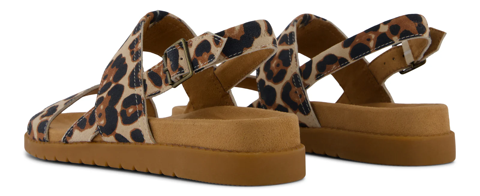 Marin Sandal - Oatmeal Leopard Suede - Image 5