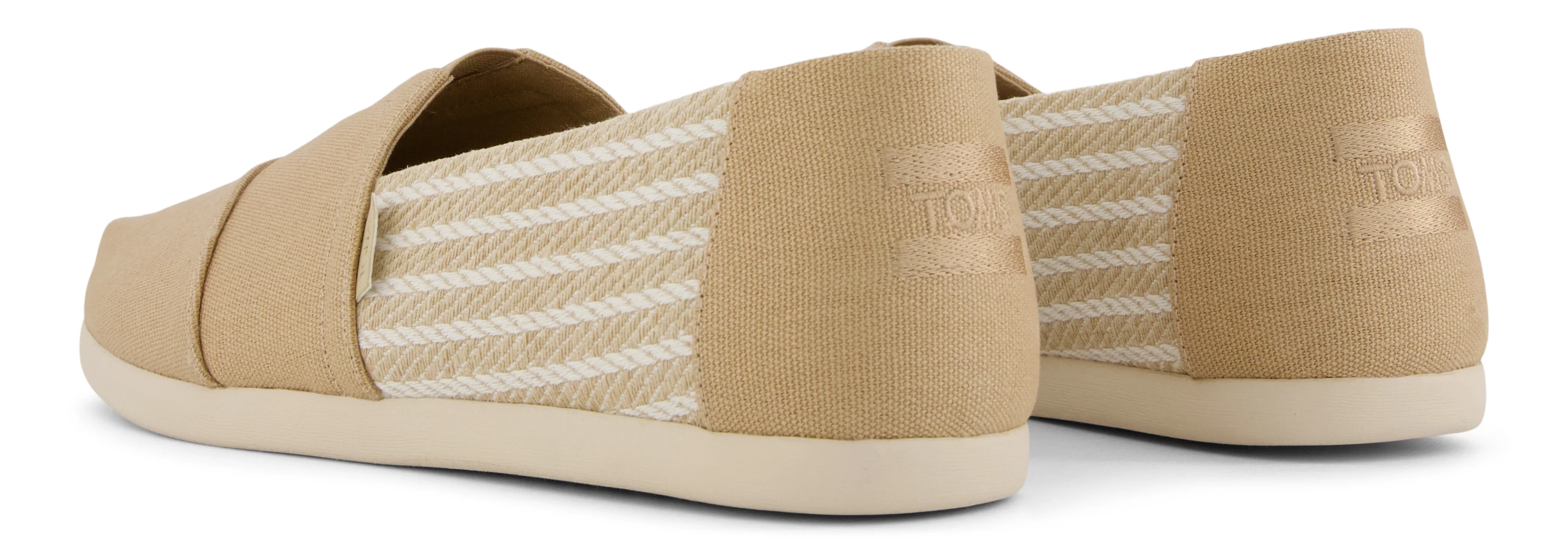 Men's Alpargata Classic - Oatmeal Nautical Stripe - Image 3