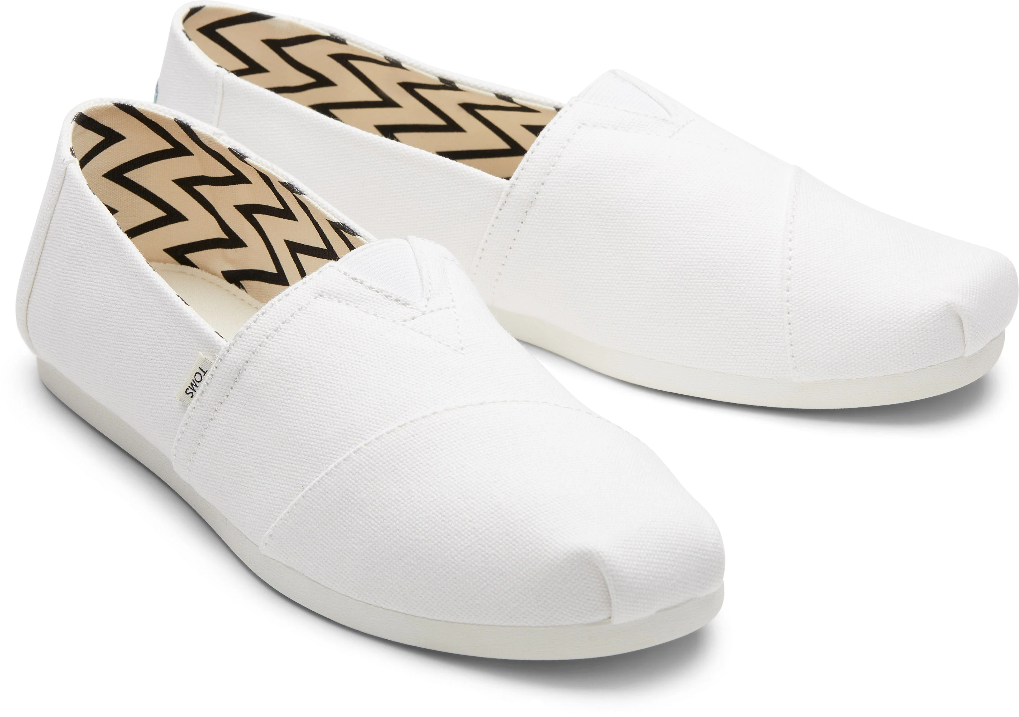 Men's Alpargata Classic - White Canvas - Image 3