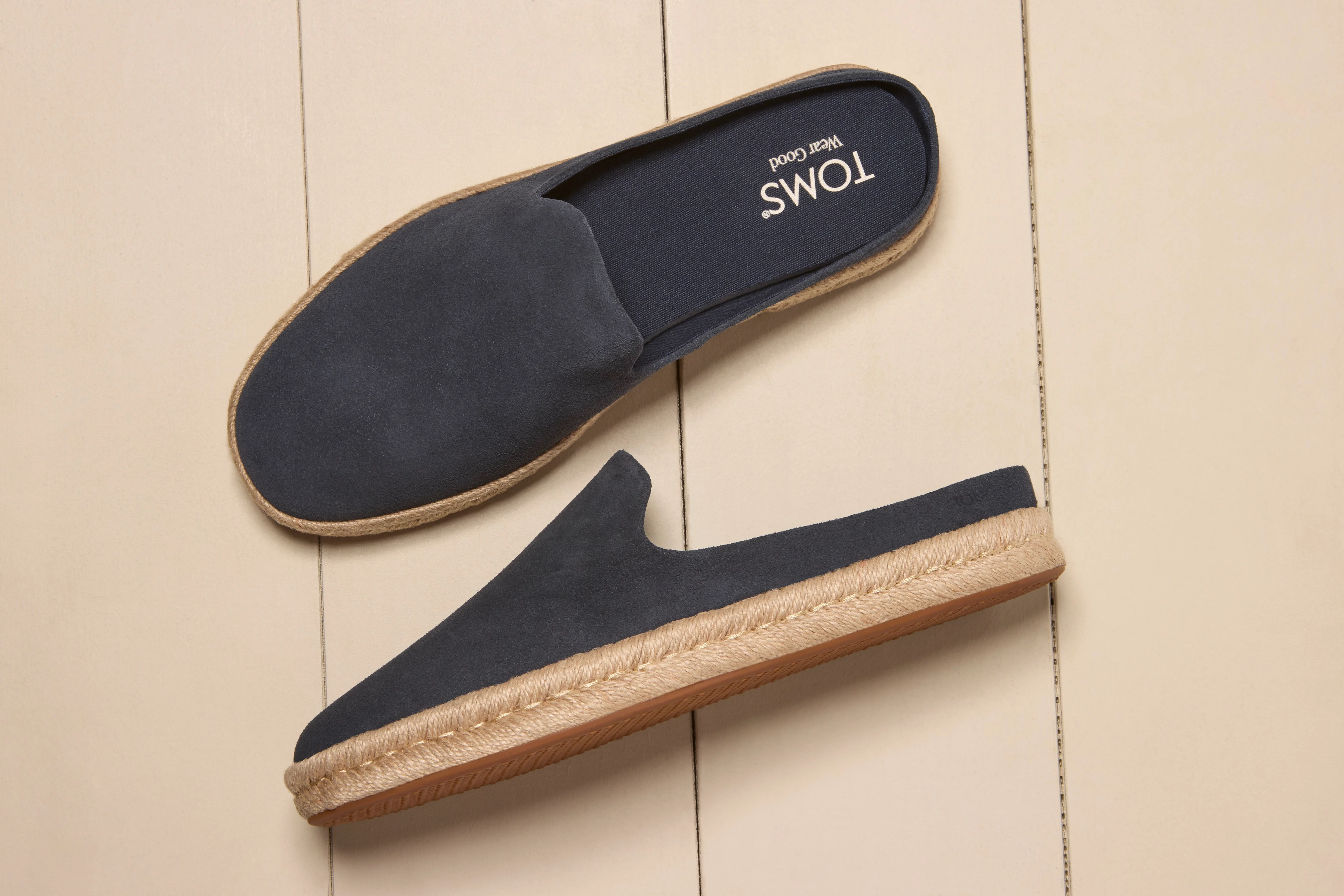 Men's Santiago Mule - Navy Suede - Image 5