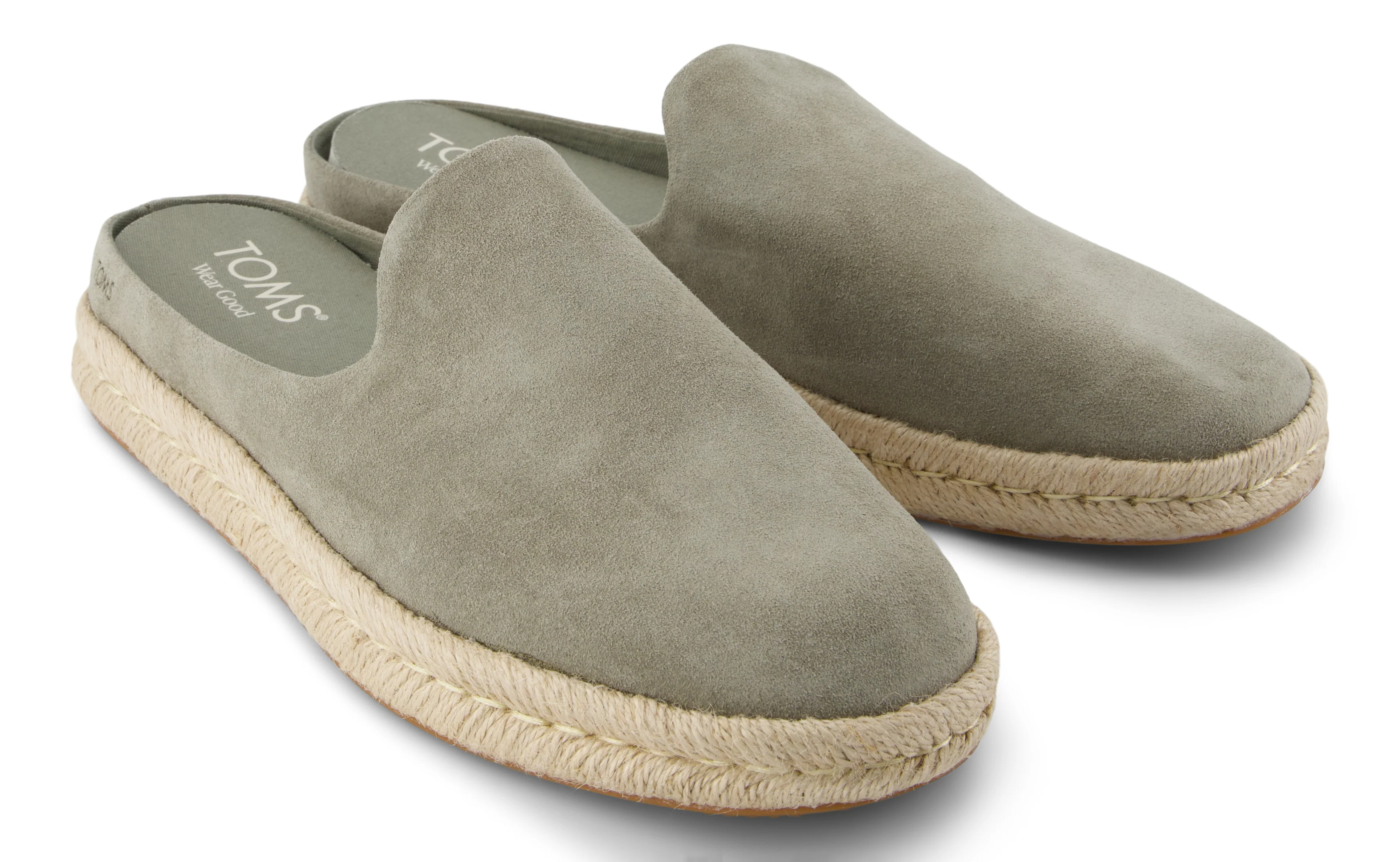 Men's Santiago Mule - Vetiver Grey Suede - Image 3