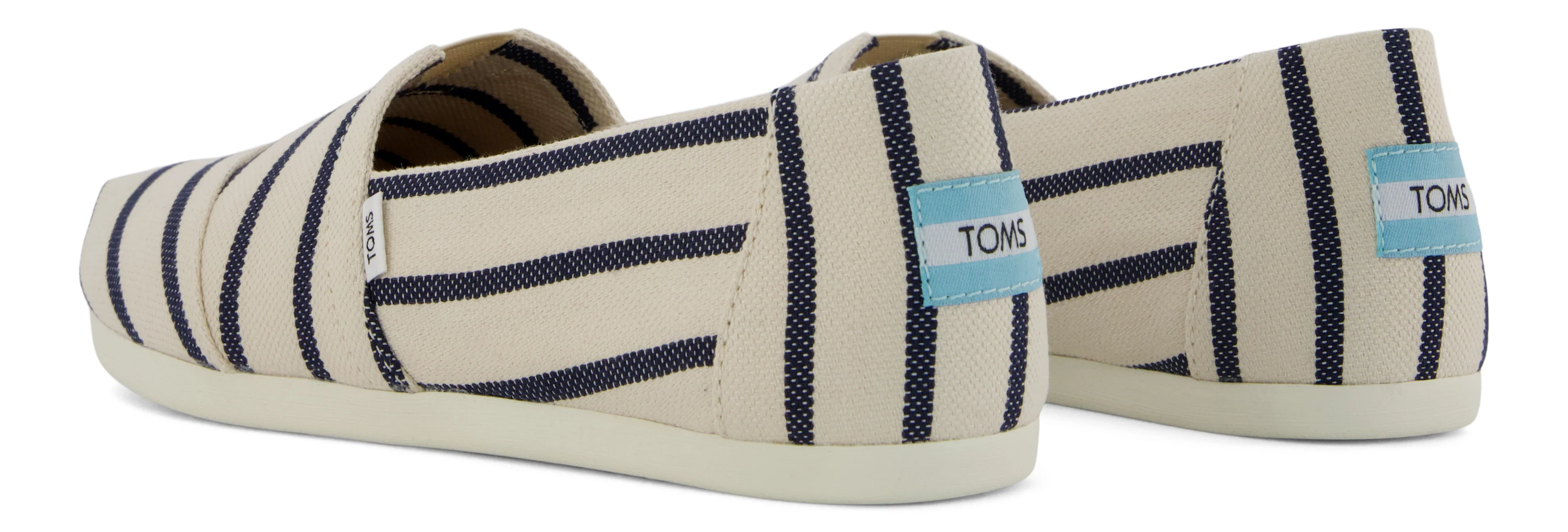 Women's Alpargata Classic - Natural/Navy Riviera Stripe - Image 4