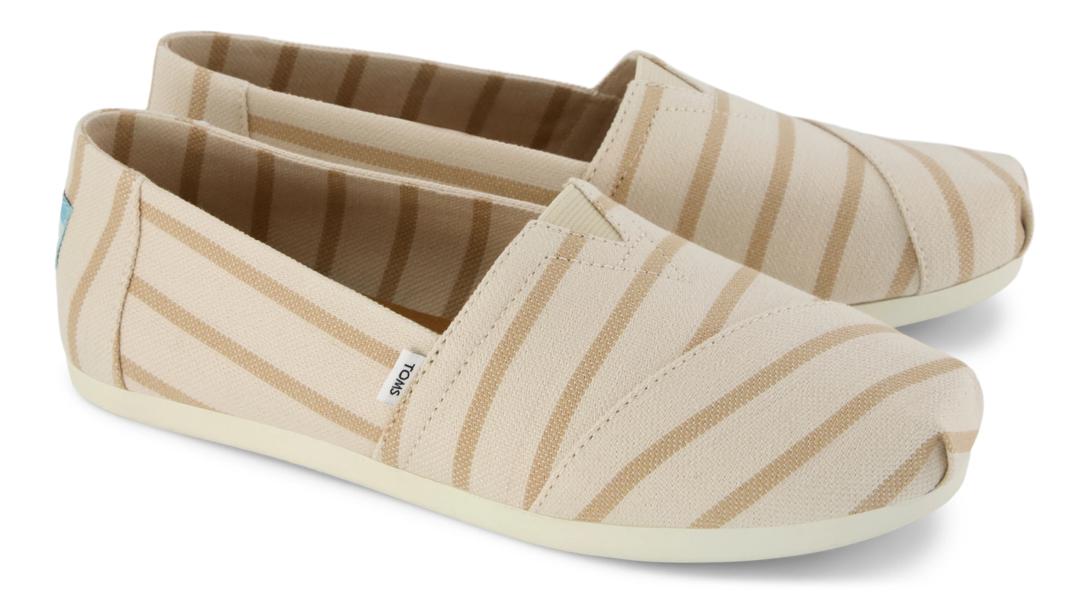 Women's Alpargata Classic - Natural/Oatmeal Riviera Stripe - Image 3