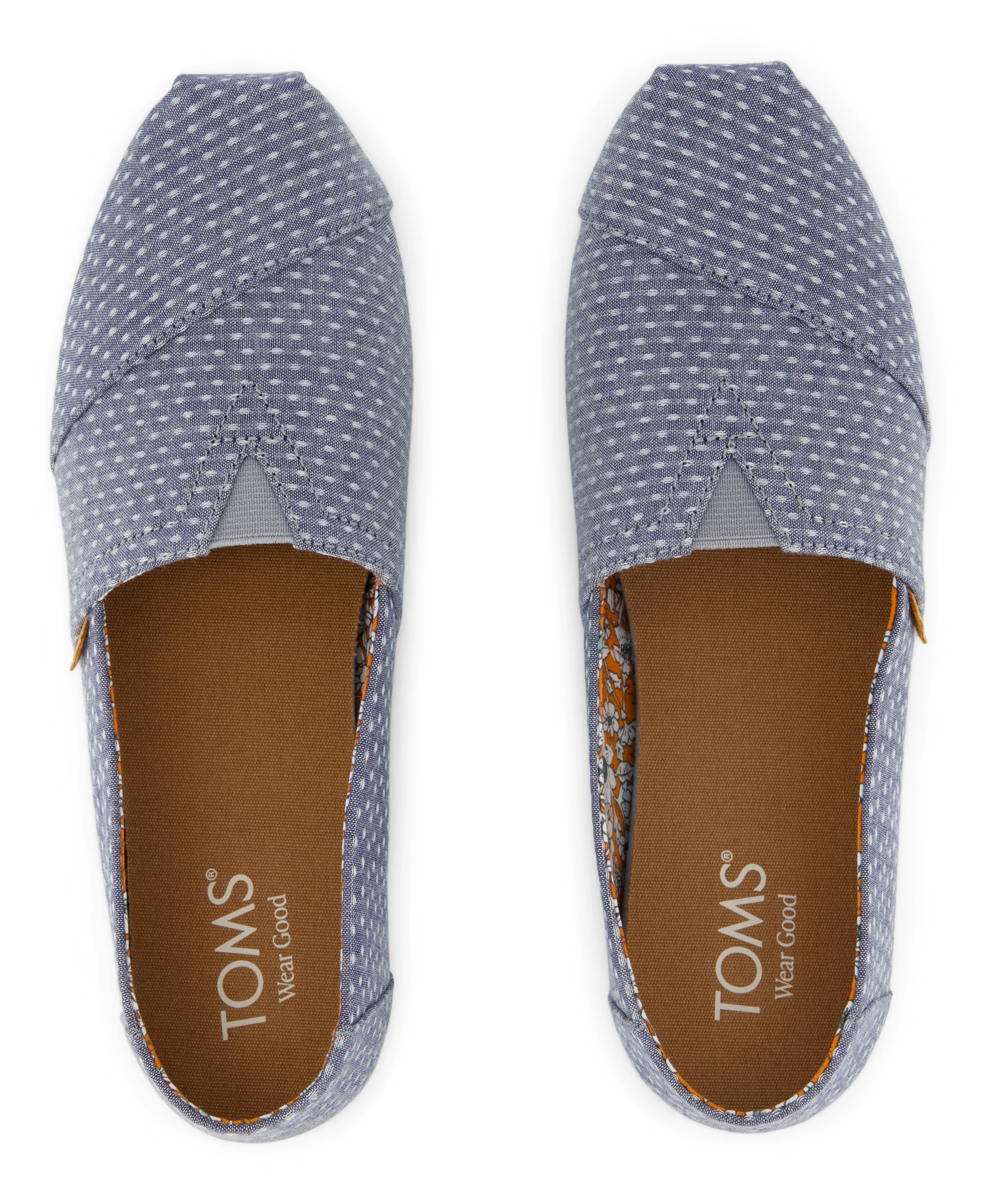 Women's Alpargata Classic - Niagara Mist Chambray Dot - Image 4